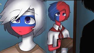 ОТГОЛОСКИ ВОСПОМИНАНИЙ(часть 1) - ОЗВУЧКА КОМИКСА по CountryHumans