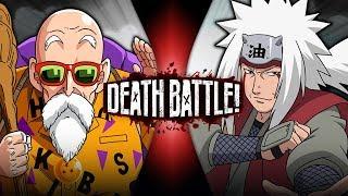 Roshi VS Jiraiya (Dragon Ball VS Naruto) | DEATH BATTLE!