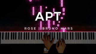 APT x Viva la Vida - ROSÉ & Bruno Mars | Piano Mashup Instrumental