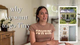 MOVING TINY! Touring Land + Our Dream Plans to Live Tiny with Photos/Pinterest Board!