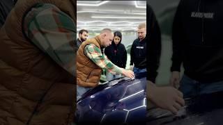 Процесс оклейки авто полиуретаном #детейлинг #оклейкаавто #бмв #bmw #автомобиль