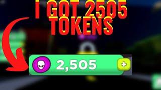 I Got 2505 TOKENS And became INSANE on The  UFO Simulator(Roblox!!)