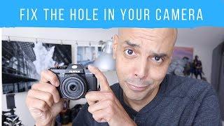 How to Fix the Hole in Your Camera using Sugru