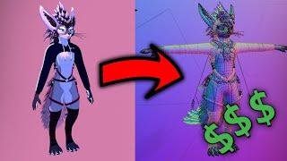 Why VRChat avatars cost money