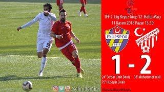 Eyüpspor 1-2 Gümüşhanespor (Eyüpspor bu sezon sahasında ilk kez gol attı!)