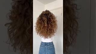 Curly hair refresh #curlyhair #curlyhairstyles #curlys