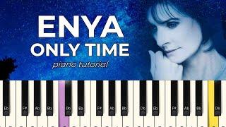 Only time Beautiful song на Пианино / Ноты / Разбор PIANO TUTORIAL