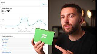 $304,111.21 with branded dropshipping | how to start an ecommerce business with shopify in 2025