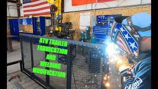 ATV trailer fabrication and welding mod