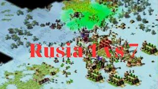 Red Alert 2 | Brutal Enemy ! Tesla Tank | SO HARD ( 7 VS 1) Russia