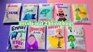 [ Paper Diy] Inside out 2 blind bags unboxing | ASMR | Slothdoughnut