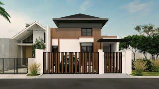 Sketchup Home Design 28 (7x14meter) + Enscape Render