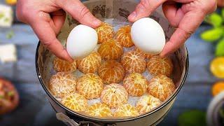 Tangerines plus Eggs! A New Year's fairy tale for the whole family!! Unusually Simple and Delicious!