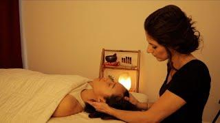 [ASMR] Sleepy Craniosacral Therapy Massage by Julia (Real Person)