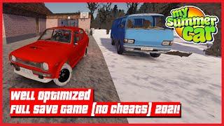 My Summer Car - Well Optimized Full Save Game (No cheats) 2021! | Ogygia Vlogs