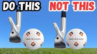 Compress YOUR Irons like a PRO With this WEIRD Drill!!