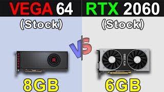 RX Vega 64 Vs. RTX 2060 | 1080p and 1440p Benchmarks