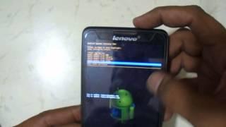 Lenovo P780 Eazy Pattern Reset And Hard Reset Youtube