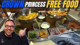 FREE Crown Princess Food: What to Expect! 