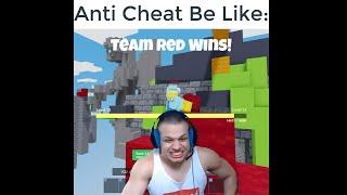 New Anti Cheat Be Like | Roblox Bedwars #Shorts