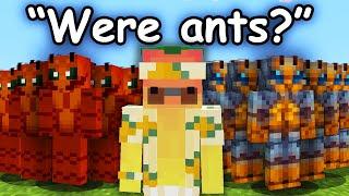 Minecraft but I joined ANT CIVILIZATION