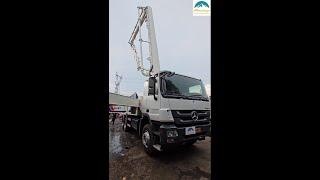 Строго тестируем автобетононасос 38м ЗУМЛИОН, Seriously check the concrete pump truck Zoomlion 38m.