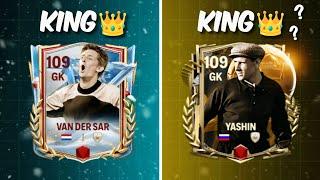 105 OVR Van Der Sar And Yashin Review FC MOBILE  Van der Sar VS Yashin FC MOBILE || LION