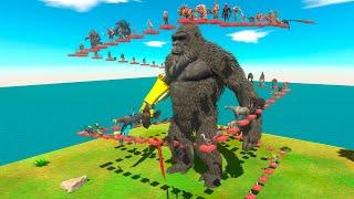King Kong 2024: Deadly FPS Parkour Survival - Animal Revolt Battle Simulator