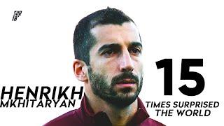 15 Times Henrikh Mkhitaryan Surprised the World!