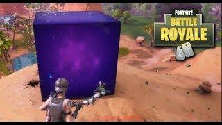 THE FORTNITE RIFT DISAPPEARED!!! NEW CUBE IN PARADISE PALMS!!!