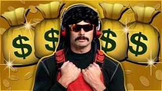 INSANE!! $ TOTAL Donations AMOUNT for DrDisrespect's COMEBACK STREAM