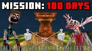 Surviving Minecraft's Scariest Mods For 100 Days in Hardcore #7