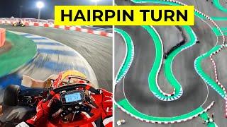 How to take a HAIRPIN turn in Karting (tips for beginners)