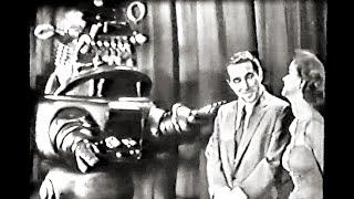 Perry Como Meets Robby The Robot!