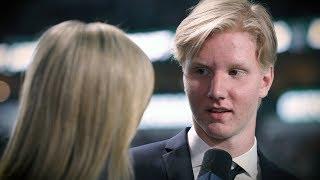 Rasmus Dahlin mic'd up at 2018 NHL Draft