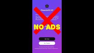 Remove PhoenixOS VIP ADS