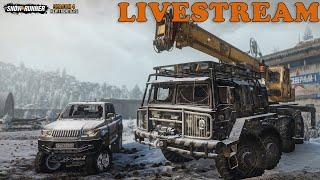 SnowRunner | Season 4: New Frontiers | Amur Oblast Region | Livestream | PC Gameplay