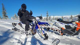 Insane Snow Bike Day With Kurt