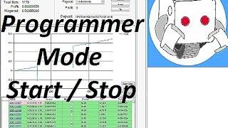 Seuntjie DiceBot - Programmer Mode - Start / Stop