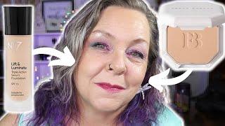 Liquid VS Powder Foundation on Mature Skin Over 50