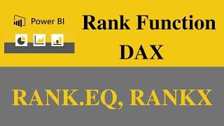 Rank Function in Power BI | RANK.EQ Function | RANKX Function