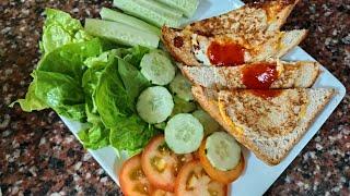 LET'S COOK SIMPLE EGG SANDWICH AND CUT VEGETABLES #cooking #cutting #food #recipe #trending #asmr