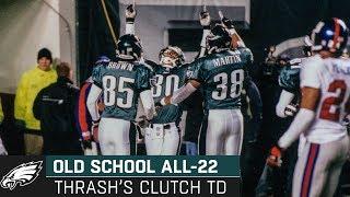 James Thrash's Clutch TD Takes Down Giants | Eagles Old School All-22