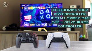 Customizing Your PS5 Controller: Install Spider-Man Shell on Your PS5 Controller!