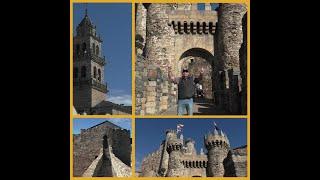 Tour to The Old Castle " Castillo de losTemplarios"  Castle of the Knights  Ponferrada Spain