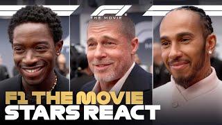 F1 The Movie | Stars & Drivers React On The Red Carpet