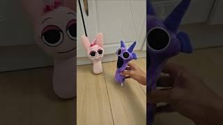 Horror Sprunki Durple transformed Pinki into Horror Sprunki  #plush #plushies #sprunki #durple