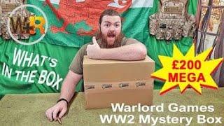 UNBOXING The Warlord Games WW2 MEGA Mystery Box August 2024