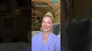 Grey’s Anatomy star Katherine Heigl urges Aussie mums to open up about bladder leaks