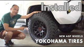 AGP TRD Pro Wheels with Yokohama Geolandar MT Tires | First Impression of this setup!